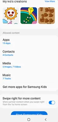 Samsung Kids Mode android App screenshot 0